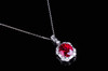 18k金 红碧玺 奢华大气 吊坠 AngieBella珠宝格格 商品缩略图7