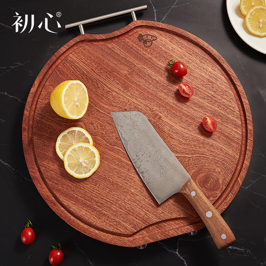 初心| 圆形水槽菜板乌檀木 商品图3