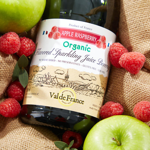 法国原瓶进口起泡果汁 有机无醇 90%果汁含量 商品图3