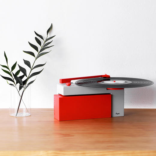 嘿哟HYM-DUO潮品黑胶唱片机蓝牙音箱语音控制便携创意智能电唱机 商品图1