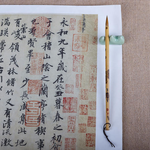 【羲之妙笔】 王羲之专用笔 兰亭序 行书 纯狼毫 商品图3
