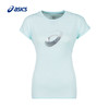 Asics亚瑟士 女款条纹Logo印花运动短袖T恤 商品缩略图3