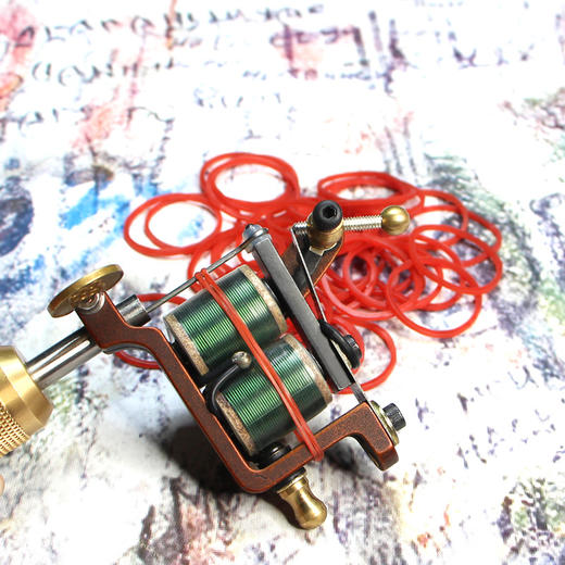 纹身机超强韧性 耐用皮筋 固定纹身针惊蛰纹身器材专营 商品图2