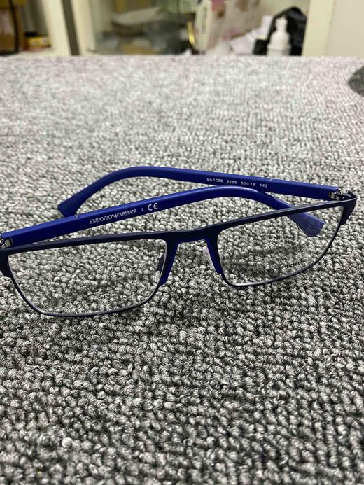 Emporio Armani光学镜架金属镜框+硅胶镜腿男款 商品图11