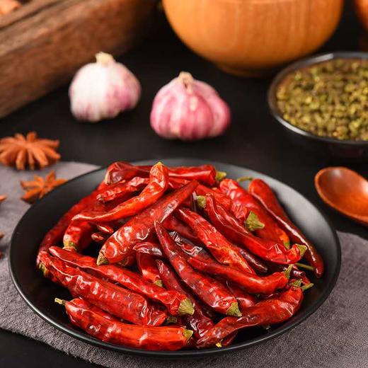 石柱谭妹子 干红辣椒袋装微辣特香农家重庆特产200*2/袋  包邮 商品图1