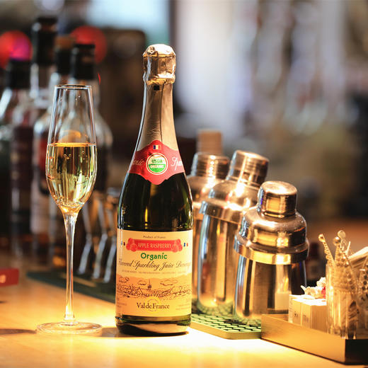 法国原瓶进口起泡果汁 有机无醇 90%果汁含量 商品图1