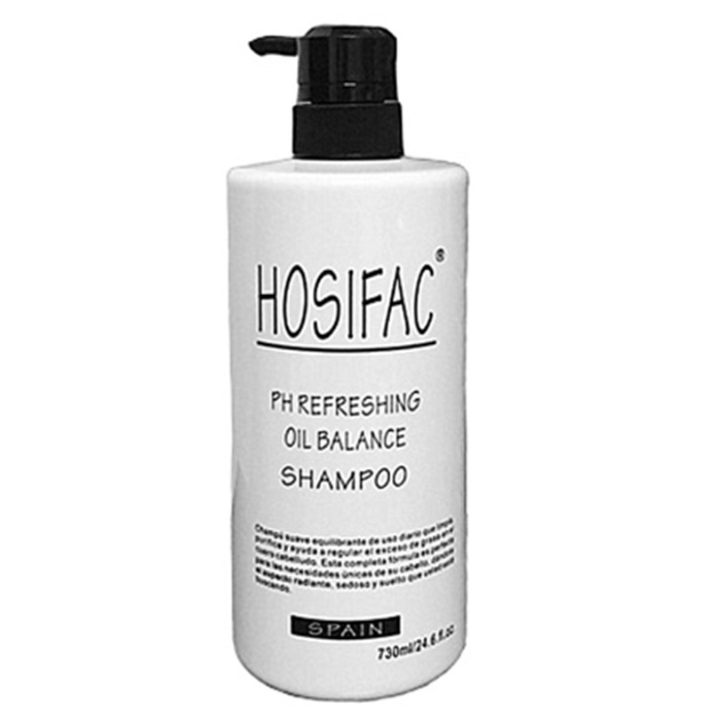 西班牙红唇法克HOSIFAC 黛丝逸柔控油洗发水730ml 清爽的控油平衡香波,可以帮助减少多余的油污,而不毛糙。它能让头皮焕发活力,有光泽,看起来自然健康JPY带授权招加盟代理