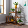 【置物架】阳台花架子实木客厅多层多肉室内置物装饰落地式绿萝花盆架 商品缩略图2