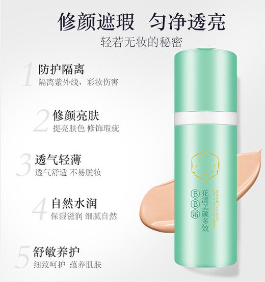 百雀羚三生花花漾美颜多效BB霜JPY带授权招加盟代理 商品图4