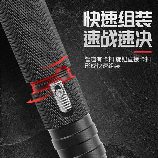 汉道 多功能工兵铲户外折叠中国军工版铲子车载铁锹挖土兵工铲锰钢 GBC-45 商品图3