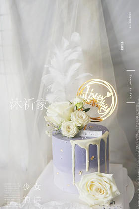 白玫瑰微高蛋糕