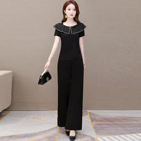 YWE-TYH206056新款小香风天丝时尚两件套