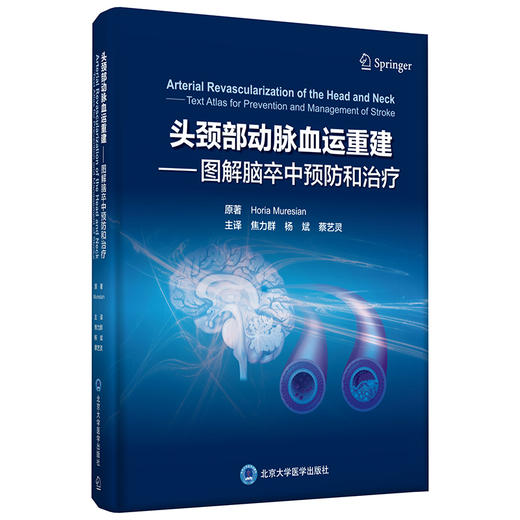 头颈部动脉血运重建——图解脑卒中预防和治疗 主译：焦力群 杨斌 蔡艺灵 商品图0