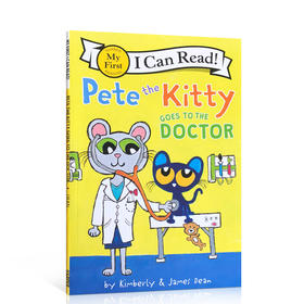 【I can read】My First阶段  Pete the Kitty Goes to the Doctor 皮特猫看医生