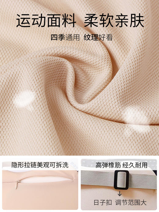 舒倚安汽车头枕  靠枕车载棉护颈枕  180度环绕放松颈椎 商品图7