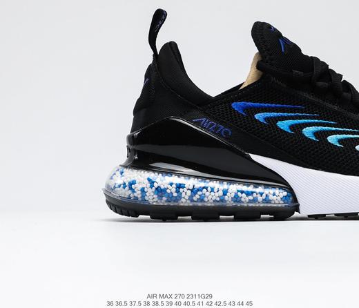 耐克Nike Air Max 270半掌气垫颗粒填充针织休闲时尚百搭透气跑步鞋 商品图3