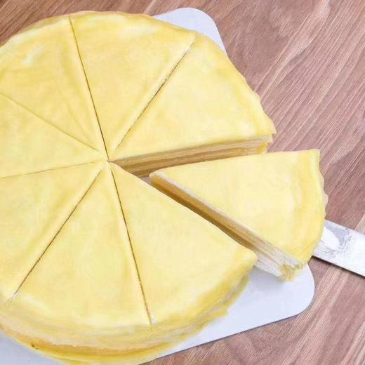 【现货】猫山王榴莲千层，榴莲含量高达180g 奶香四溢 到货之后第一时间冷冻保藏！快递发货可能会发生变形，介意慎拍~ 商品图2