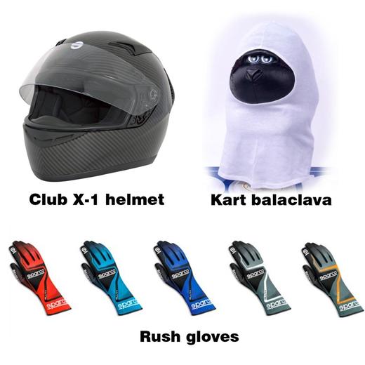 Sparco 入门级卡丁/赛车装备套餐 商品图0