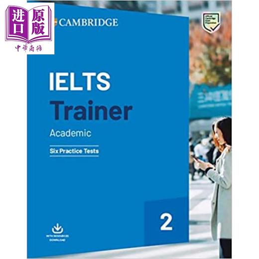 【中商原版】剑桥雅思模拟题2:六套题 学术类 英文原版 IELTS Trainer 2 Academic 商品图0