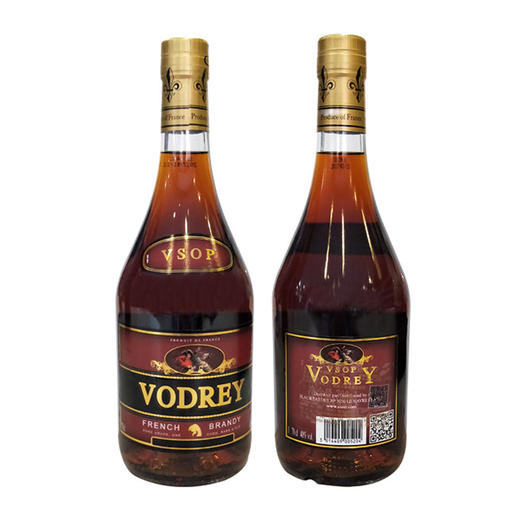 法国沃德雷白兰地VSOP洋酒40度  整箱12瓶*700ml包邮 商品图1