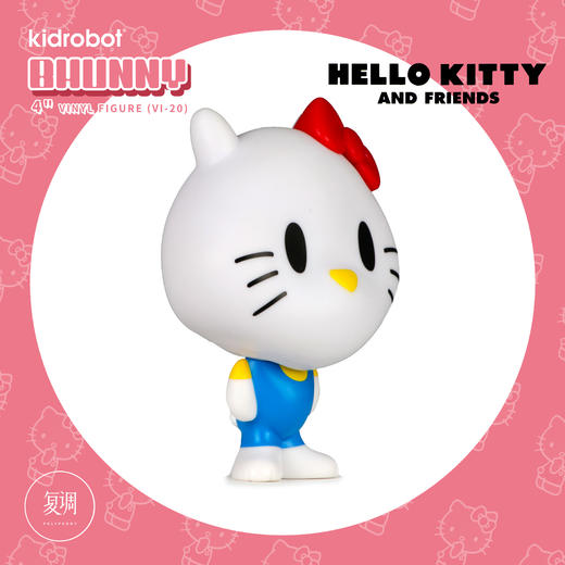 Kidrobot 凯蒂猫 三丽鸥 Bhunny Figures Hello Kitty 潮流玩具 摆件 商品图3