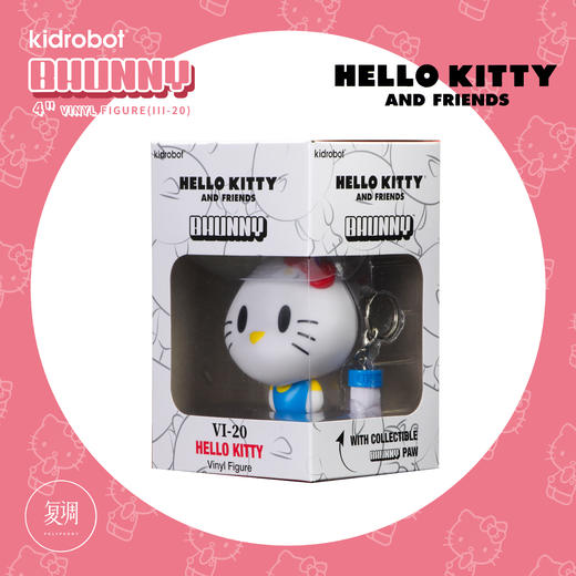 Kidrobot 凯蒂猫 三丽鸥 Bhunny Figures Hello Kitty 潮流玩具 摆件 商品图6