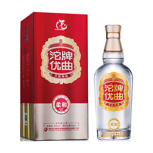 舍得酒业出品42° 52°沱牌优曲 浓香型白酒  整箱500ml×6瓶包邮 商品图0