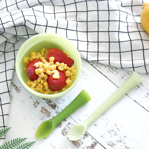 olababy欧拉宝贝 长短勺套装（绿芽长勺+短勺） 商品图3