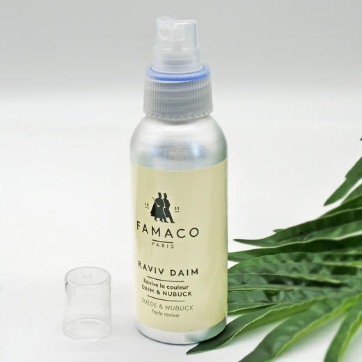 法国进口Famaco磨砂皮牛巴戈绒皮增艳剂无色0234 商品图3