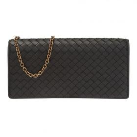 BOTTEGA VENETA 宝缇嘉 BV 女士经典编织羊皮链条单肩斜挎包510564 VO0AD