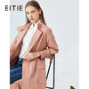 EITIE爱特爱秋季新款时尚慵懒廓形宽松翻驳领收腰风衣女外套6104803 商品缩略图0