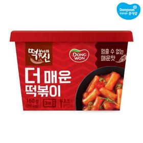 동원 떡볶이의신 더매운 컵 떡볶이160g