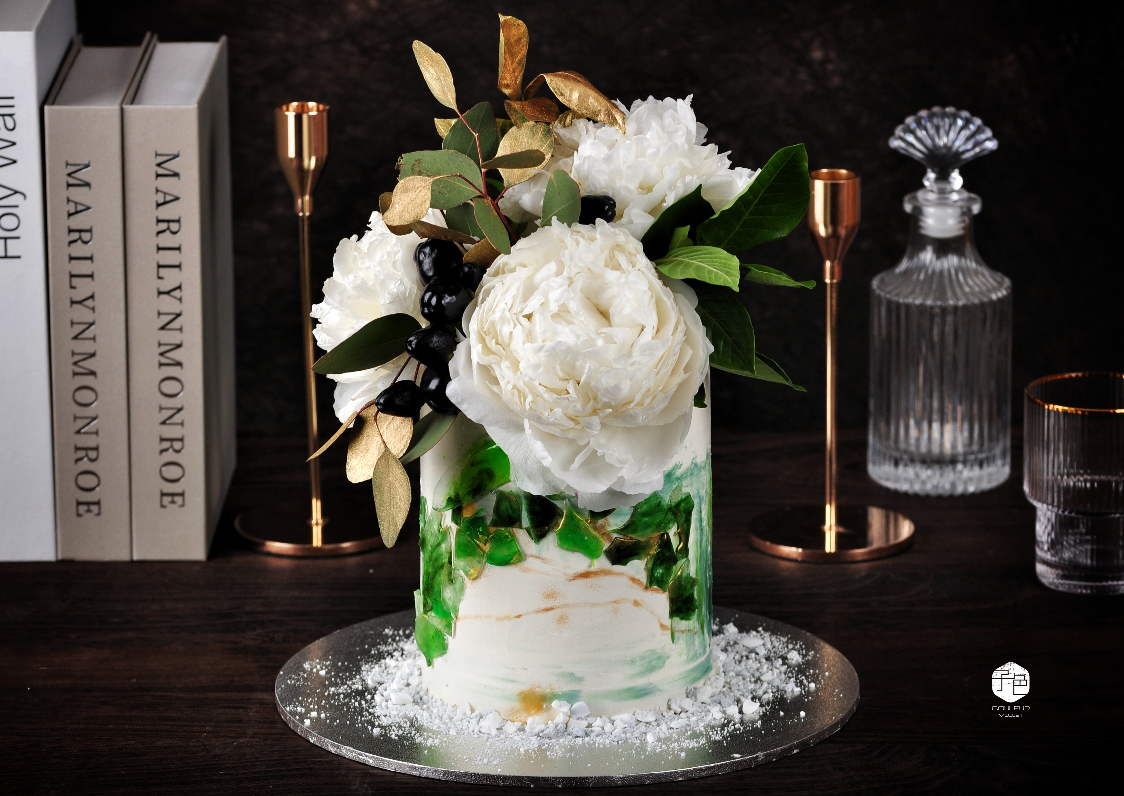 couleur violet 芍心秘语 自然系乳酪霜蛋糕