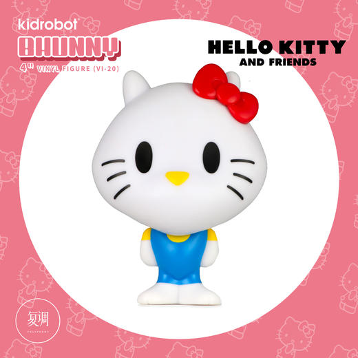 Kidrobot 凯蒂猫 三丽鸥 Bhunny Figures Hello Kitty 潮流玩具 摆件 商品图2