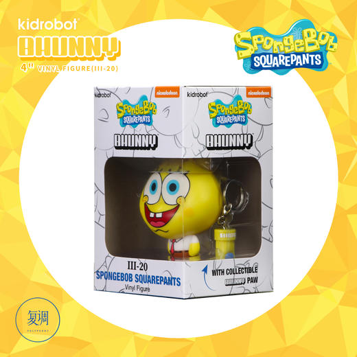 Kidorbot 海绵宝宝 Bhunny  Figures Spongebob 潮流玩具 摆件 商品图4