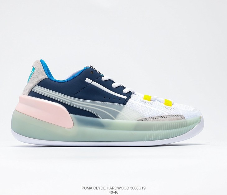 彪马pumaclydehardwood休闲时尚百搭舒适个性潮流篮球鞋