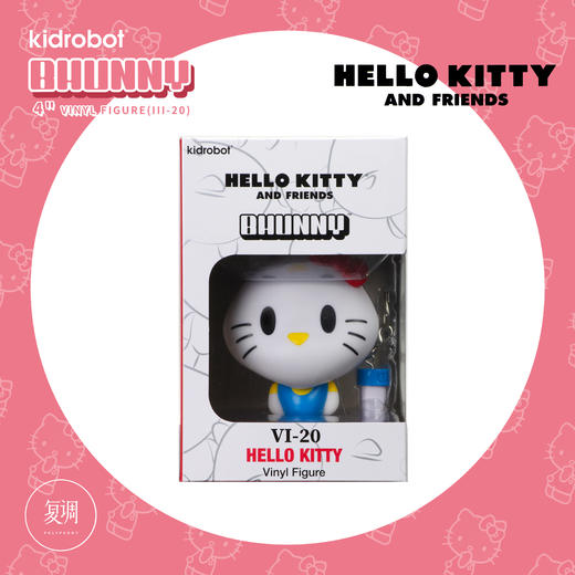 Kidrobot 凯蒂猫 三丽鸥 Bhunny Figures Hello Kitty 潮流玩具 摆件 商品图7