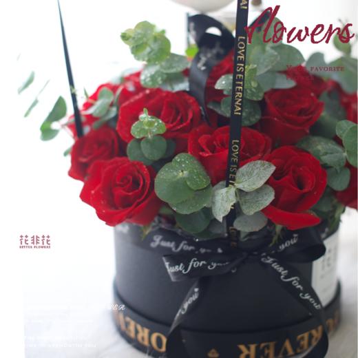 《星河》.红玫瑰抱抱桶 商品图1