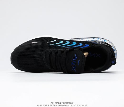 耐克Nike Air Max 270半掌气垫颗粒填充针织休闲时尚百搭透气跑步鞋 商品图7