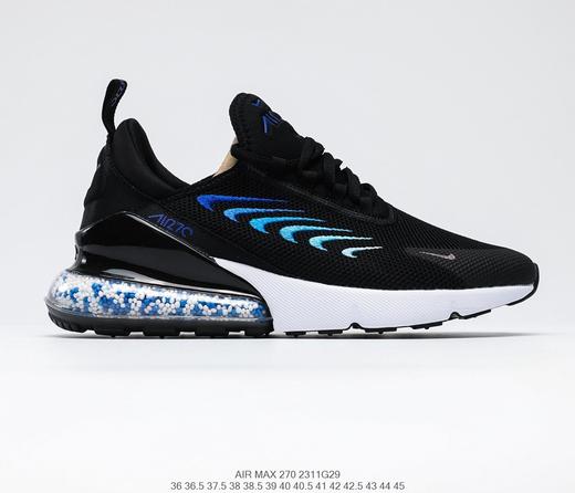 耐克Nike Air Max 270半掌气垫颗粒填充针织休闲时尚百搭透气跑步鞋 商品图4