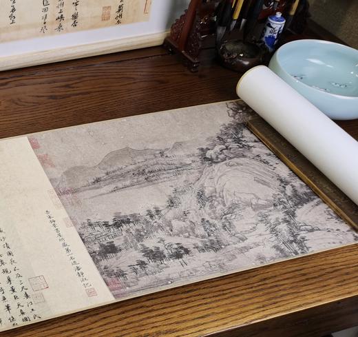 【定制书画】（元）黄公望《富春山居图》纸本 手卷 馆藏书画高仿复制艺术品（付款后28天内发货） 商品图2