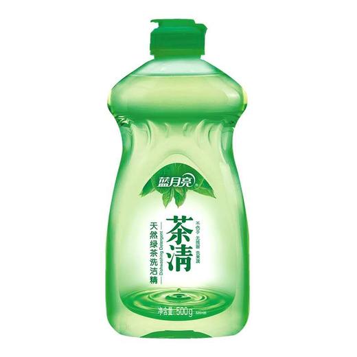 蓝月亮 茶清 天然绿茶洗洁精 500ml 商品图0