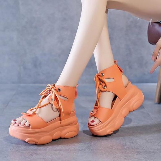 LDX-A90高帮小熊底鱼嘴凉鞋 商品图0