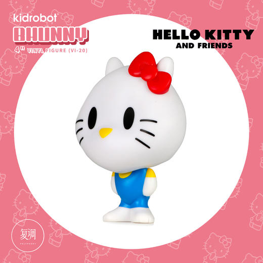 Kidrobot 凯蒂猫 三丽鸥 Bhunny Figures Hello Kitty 潮流玩具 摆件 商品图4
