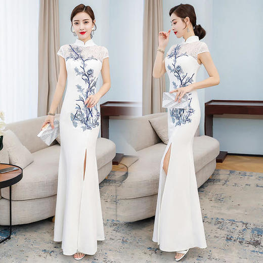 HT-9527中国风年轻款旗袍 商品图2