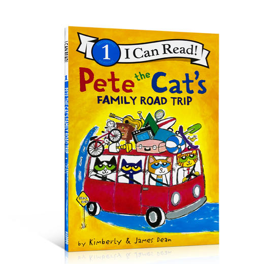 【I can read】Level 1 Pete the Cat’s Family Road Trip 皮特猫的家庭自驾游 商品图0