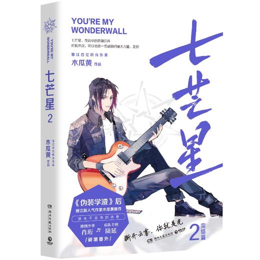 【赠Q版便签本+印刷版寄语签章等】七芒星2 木瓜黄   晋江青春校园小说 商品图3
