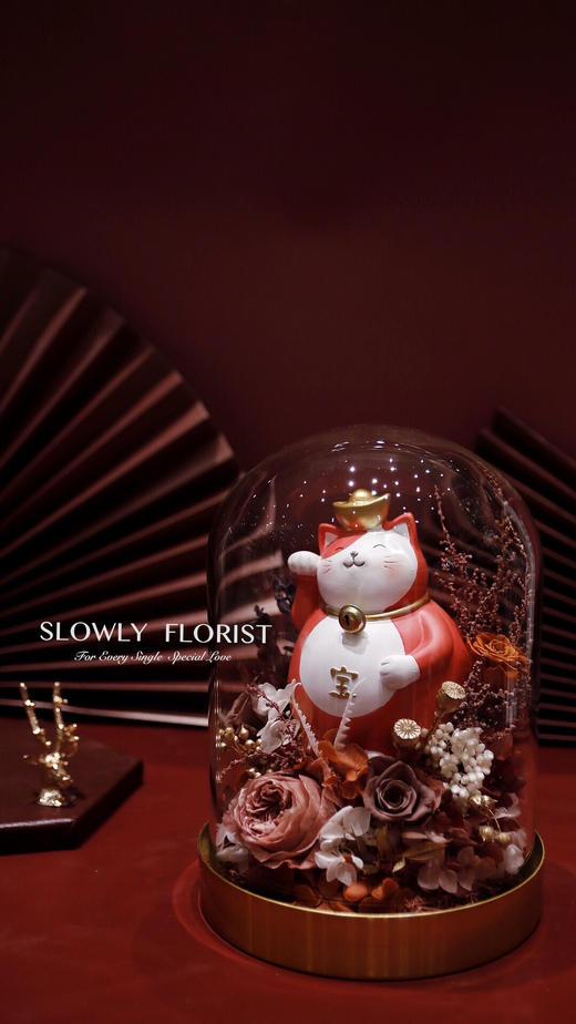 招财猫永生花 商品图8