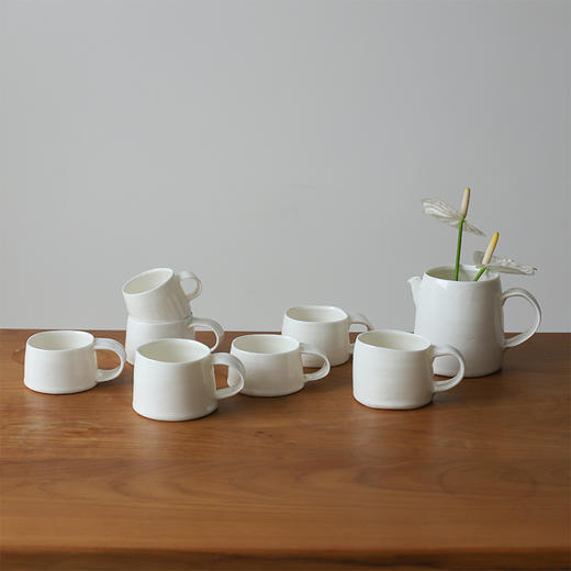 「中国 蟲」王宇文 软耳马克杯 手握杯 瓷泥软耳分享壶 商品图5