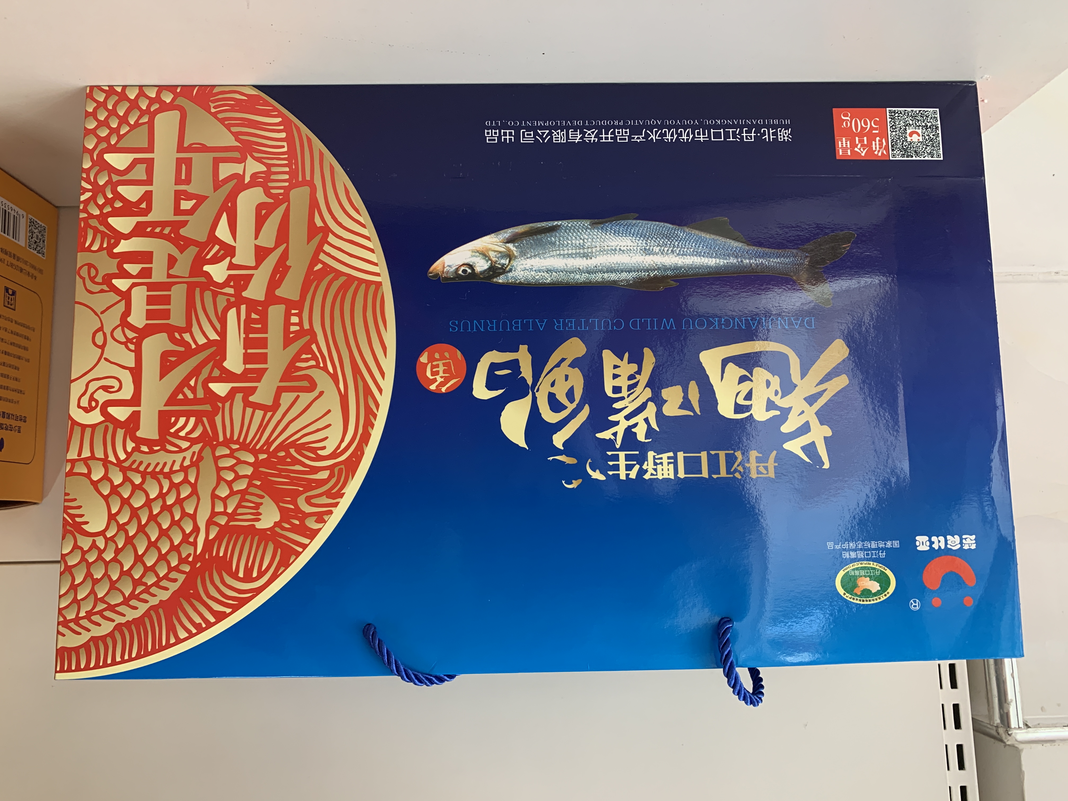 丹江口水库野生翘嘴鲌鱼 560g 礼盒